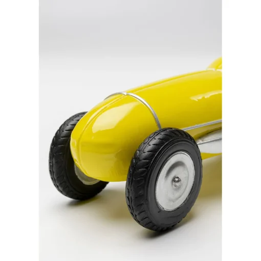 KARE Design Objets Déco|Objet Décoratif Racing Car Jaune 9Cm