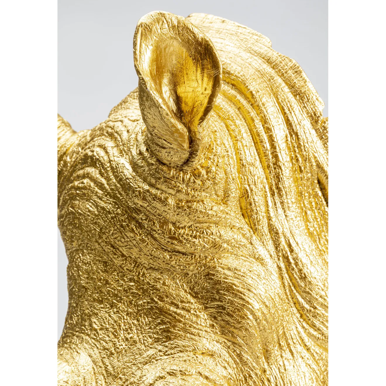KARE Design Objets Déco|Objet Décoratif Rhino Dore 51Cm