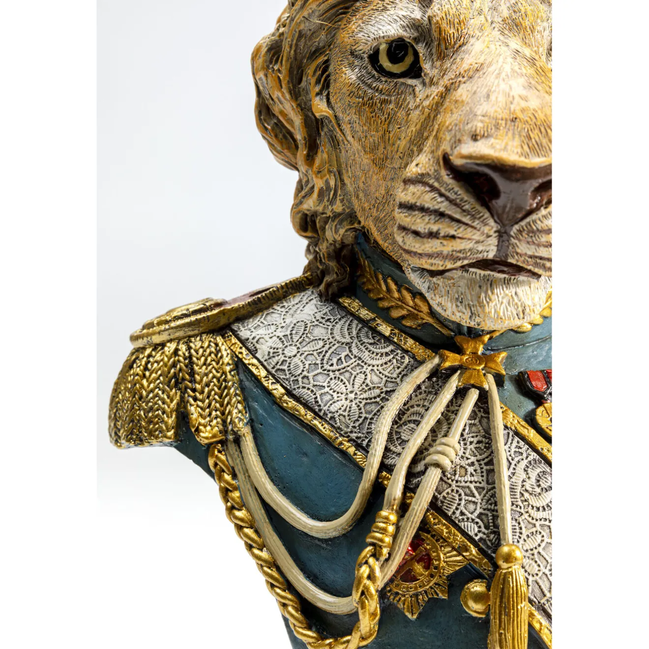 KARE Design Objets Déco|Objet Décoratif Sir Lion 29Cm