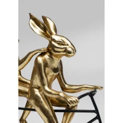 KARE Design Objets Déco|Objet Décoratif Tandem Rabbits 34Cm