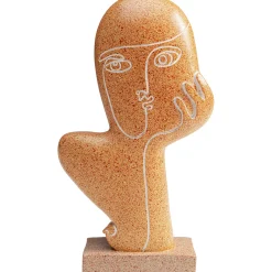KARE Design Objets Déco|Objet Décoratif Thought Marron 27Cm