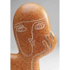 KARE Design Objets Déco|Objet Décoratif Thought Marron 27Cm