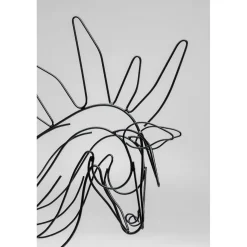 KARE Design Objets Déco|Objet Décoratif Wire Horse 51Cm