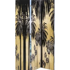KARE Design Paravents|Paravent Triptychon Wave Vs Palms 120X180