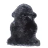 KARE Design Tapis À Poils Courts|Peau De Mouton 95 Cm Anthracite