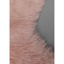 KARE Design Tapis En Peau|Peau De Mouton Heidi Mauve 65X85Cm