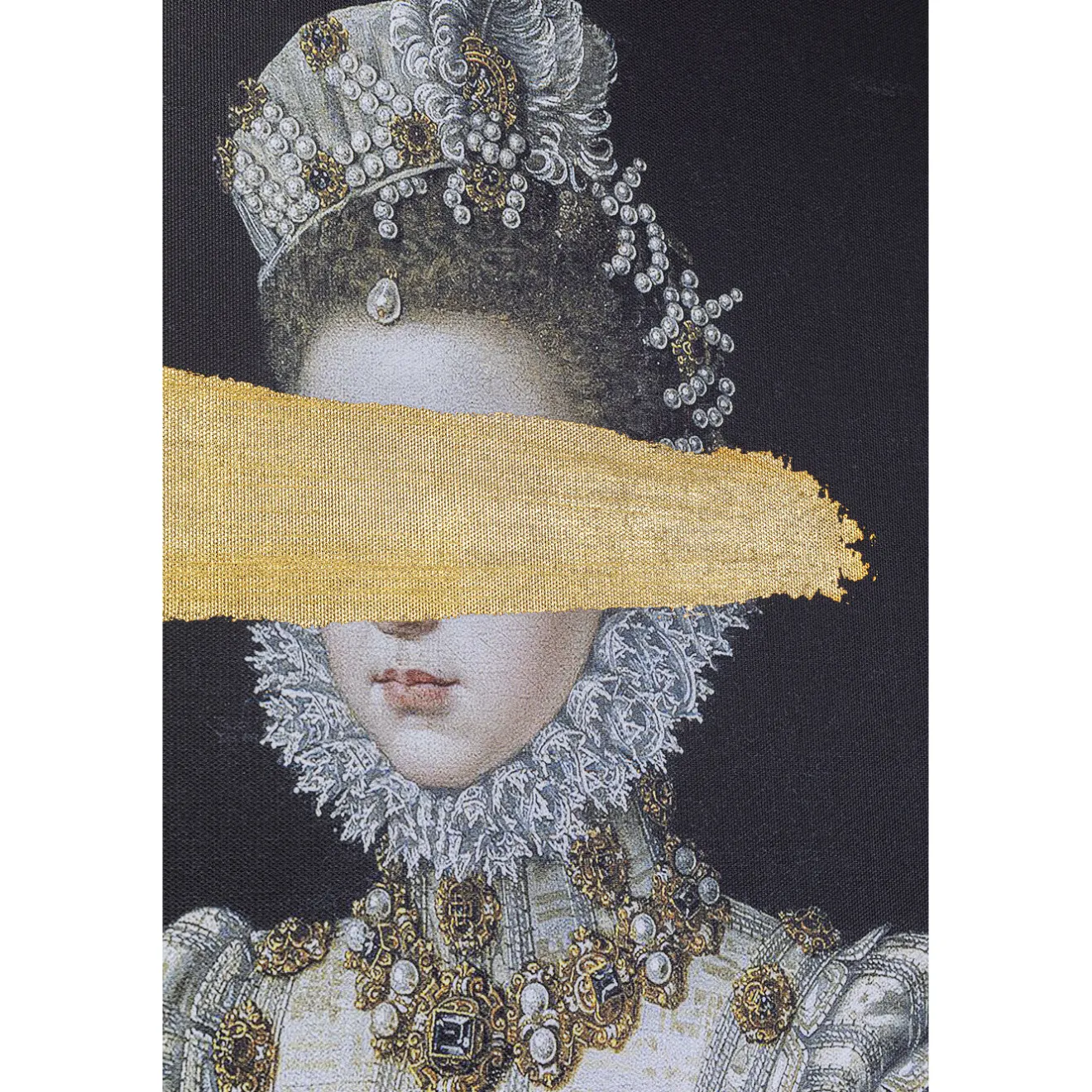 KARE Design Tableaux Encadres|Peinture A L Huile Frame Incognito Baroness 80X100