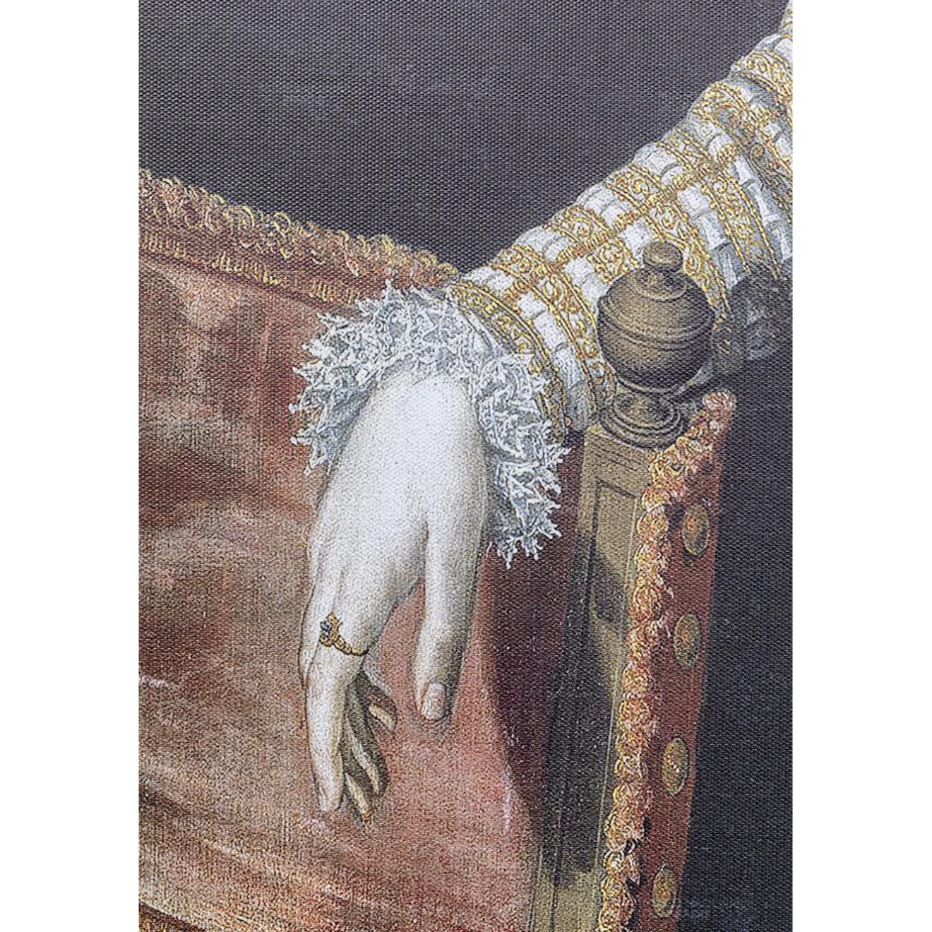 KARE Design Tableaux Encadres|Peinture A L Huile Frame Incognito Baroness 80X100