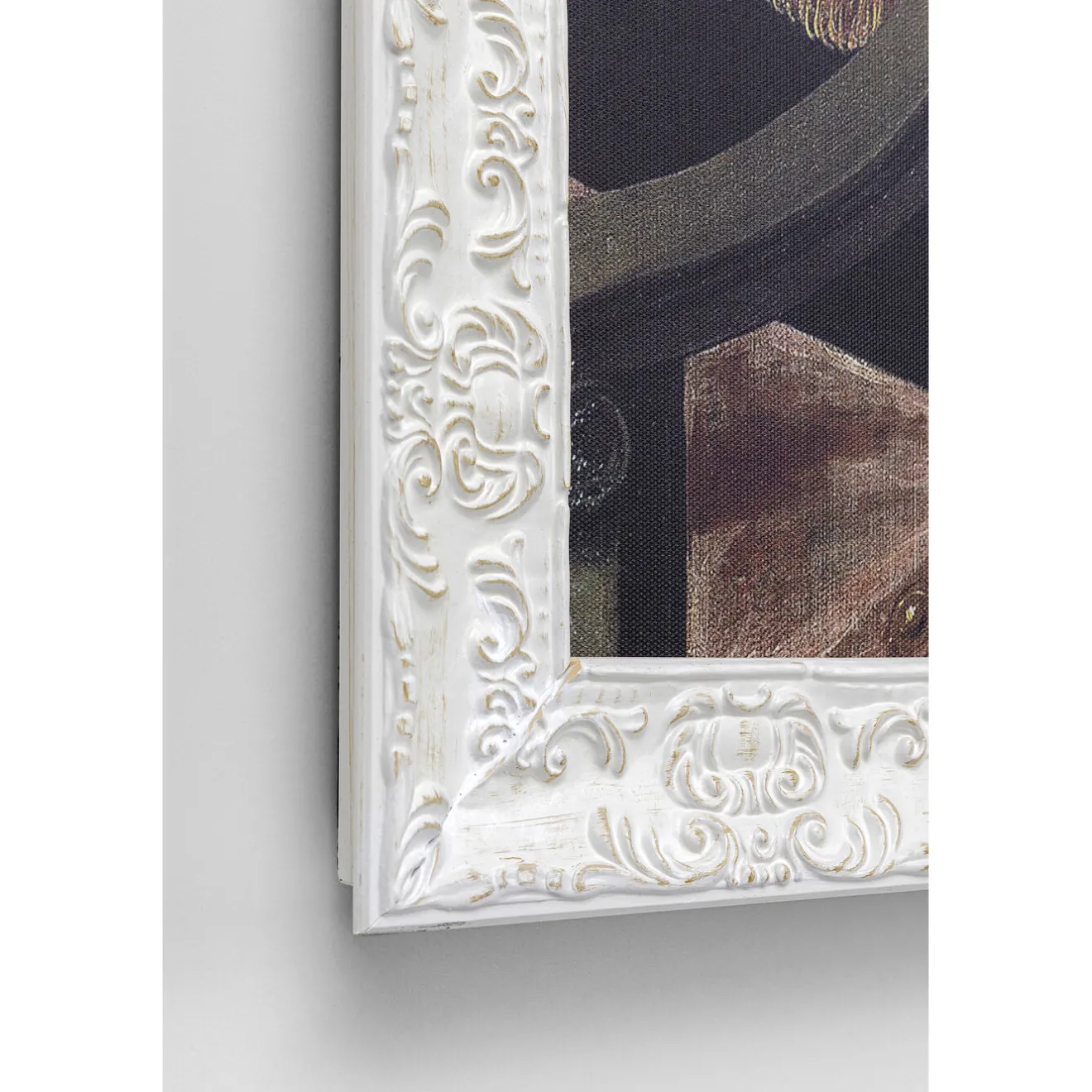 KARE Design Tableaux Encadres|Peinture A L Huile Frame Incognito Baroness 80X100
