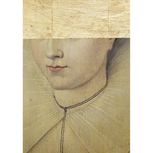 KARE Design Tableaux Encadres|Peinture A L Huile Frame Incognito Lady 80X100Cm