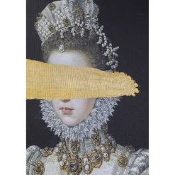 KARE Design Tableaux Encadres|Peinture A L Huile Frame Incognito Baroness 80X100