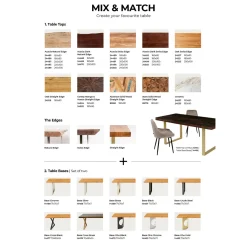 KARE Design Piètements De Tables|Pietement De Table Haute Tavola Acier Brut (2/Set)