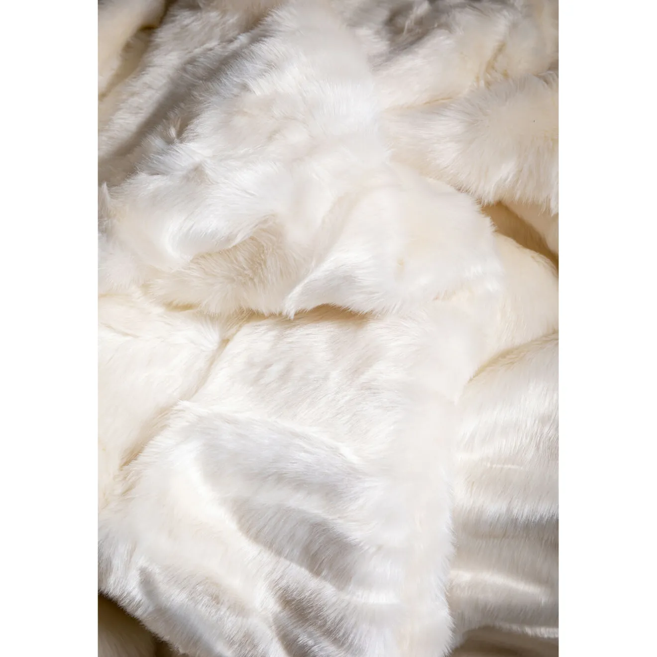 KARE Design Autres Textiles|Plaid Polar Blanc 140X200Cm