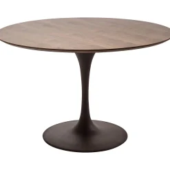 KARE Design Plateaux De Tables|Plateau De Table Invitation Rond Noyer O120Cm