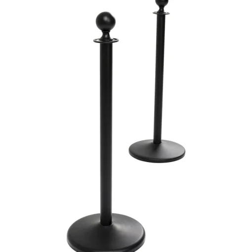 KARE Design Autres Accessoires|Portant Vip Vegas Noir Mat (1 Pce.)