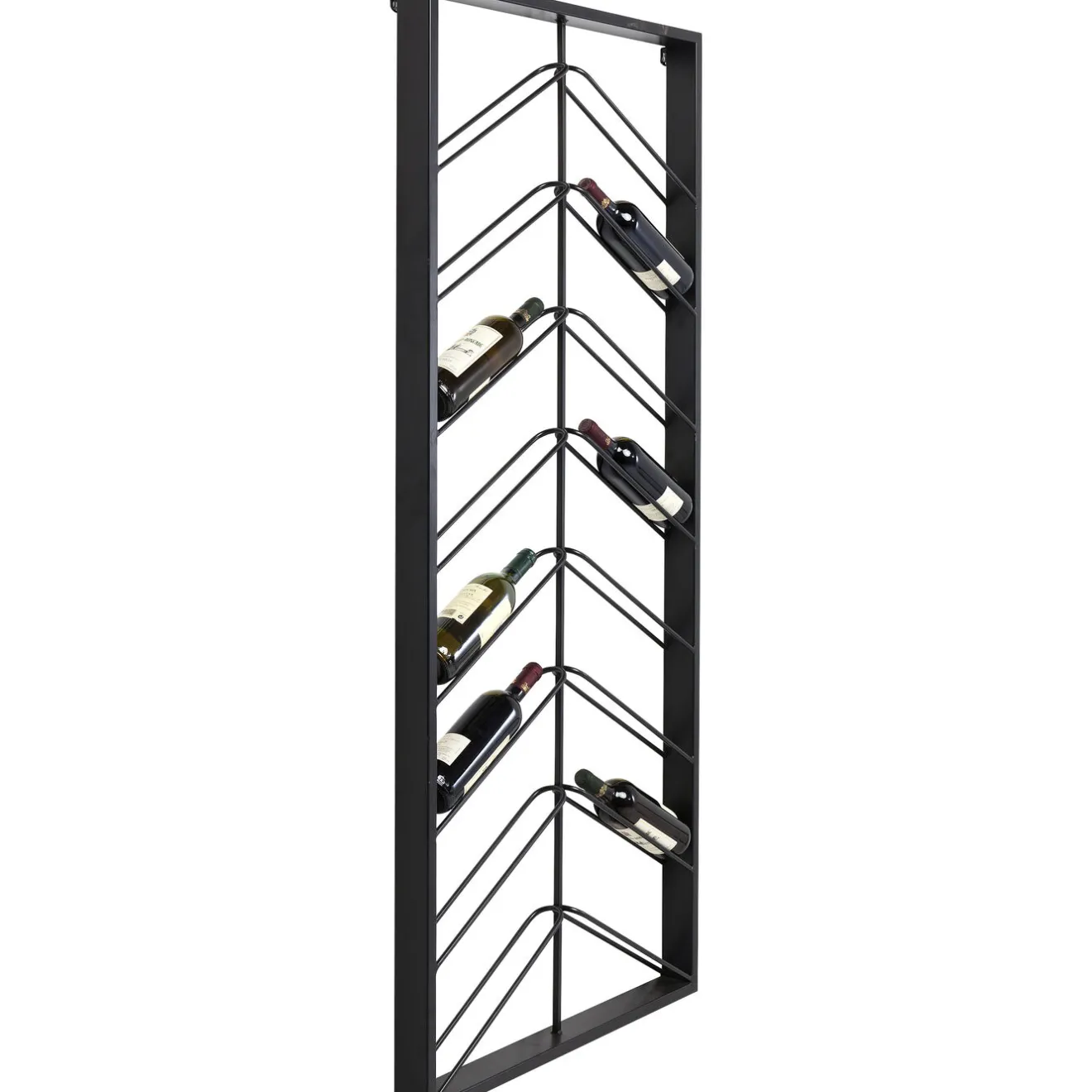 KARE Design Range Bouteilles|Porte-Bouteilles Mural Bistro Double 70X160Cm