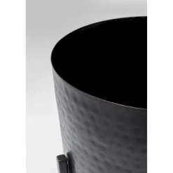 KARE Design Caches Pots|Pot A Plantes Mynah Noir 42Cm