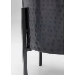 KARE Design Caches Pots|Pot A Plantes Mynah Noir 42Cm