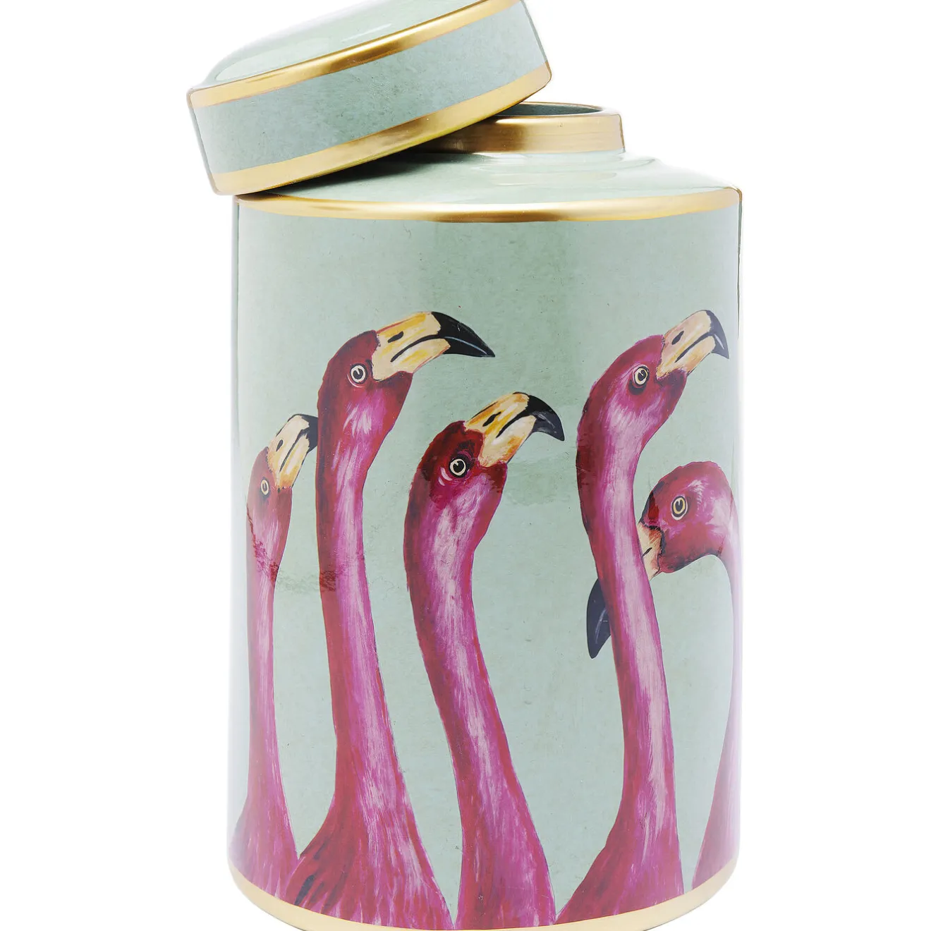 KARE Design Boîtes Décoratives|Recipient Décoratif Flamingos 29Cm