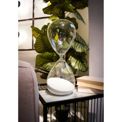 KARE Design Sabliers|Sablier Timer Blanc 45Cm