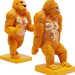 KARE Design Serre Livres|Serre-Livres Gorilla Orange (2/Set)