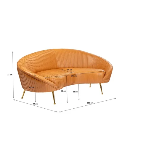 KARE Design 3 Places|Sofa Bonita 3-Places