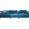 KARE Design 3 Places|Sofa Lullaby 3-Places Petrole