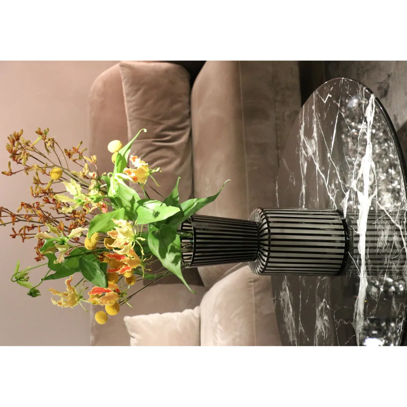 KARE Design 3 Places|Sofa Proud 3-Places Gris