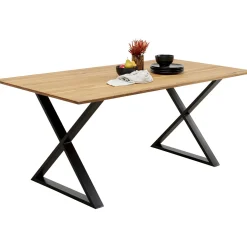 KARE Design Piètements De Tables|Structure Tavola Cross Noir (2/Set)