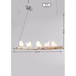 KARE Design Suspensions|Suspension Animal Dining Birds 120Cm