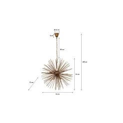 KARE Design Suspensions|Suspension Beam Laiton O 72Cm