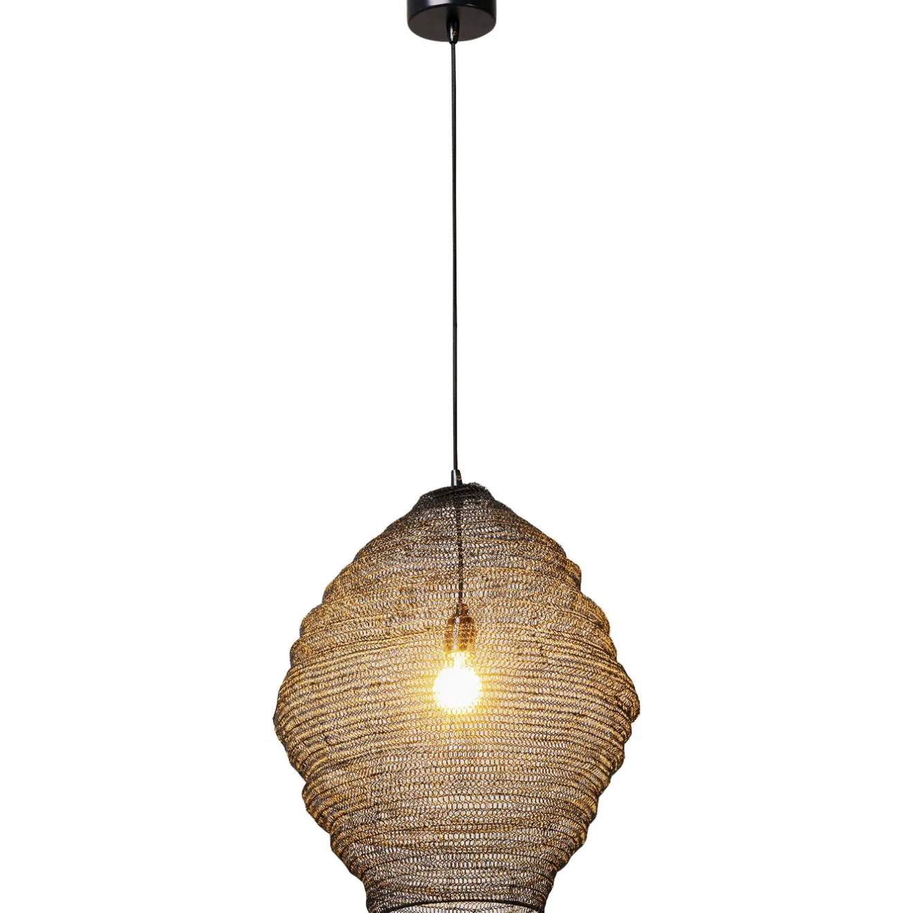 KARE Design Suspensions|Suspension Cocoon Noir O45Cm