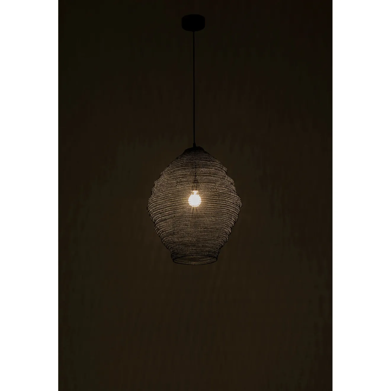 KARE Design Suspensions|Suspension Cocoon Noir O45Cm