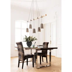 KARE Design Suspensions|Suspension Dining Concrete Cinque