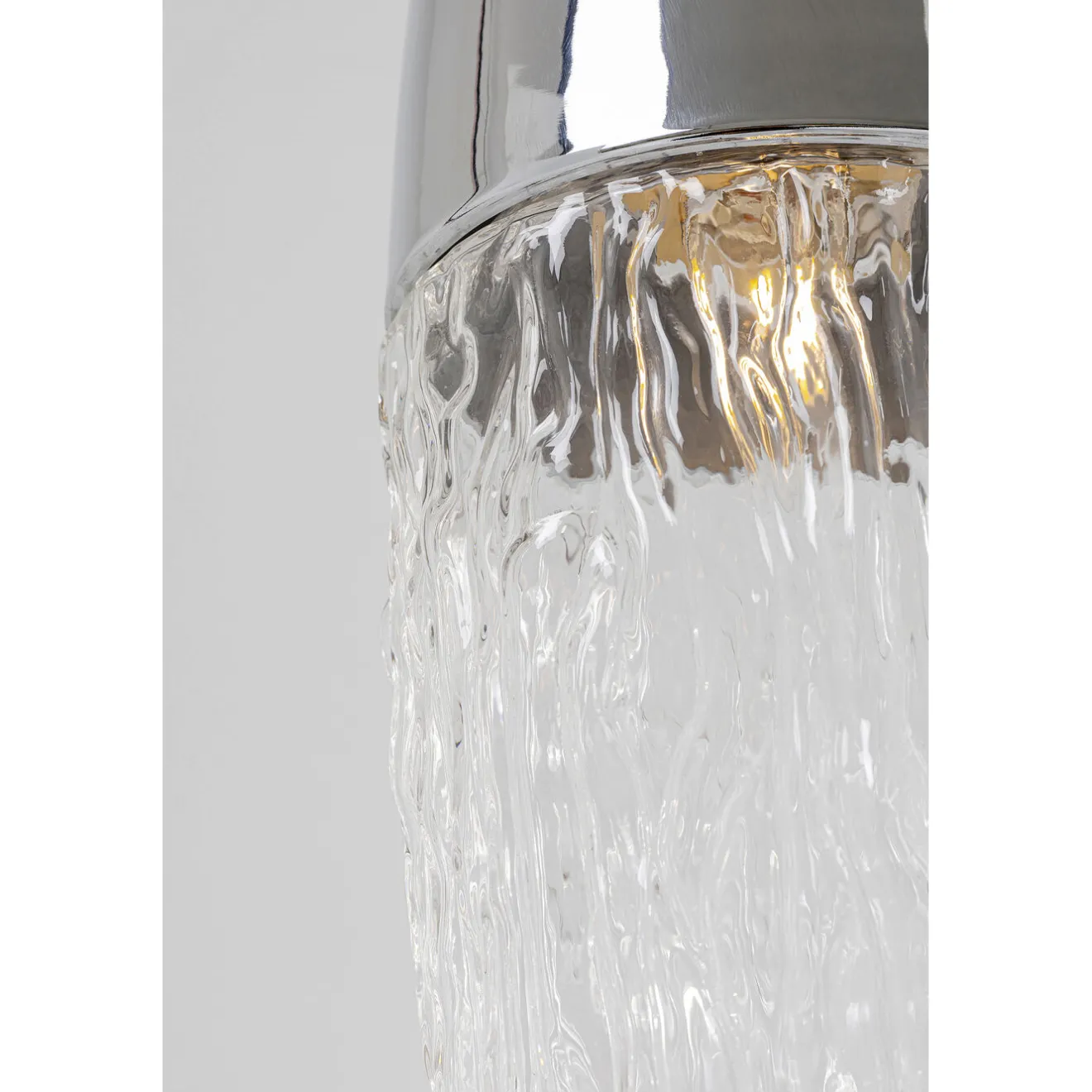 KARE Design Suspensions|Suspension Frozen Chrome O17Cm