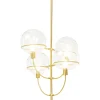 KARE Design Suspensions|Suspension Lantern Brass O68Cm