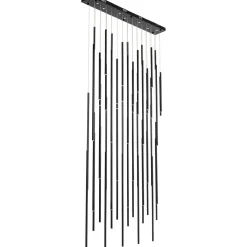 KARE Design Suspensions|Suspension Living Vegas Deluxe Noir Mat Led