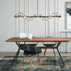 KARE Design Suspensions|Suspension Scala Balls Noir 155Cm
