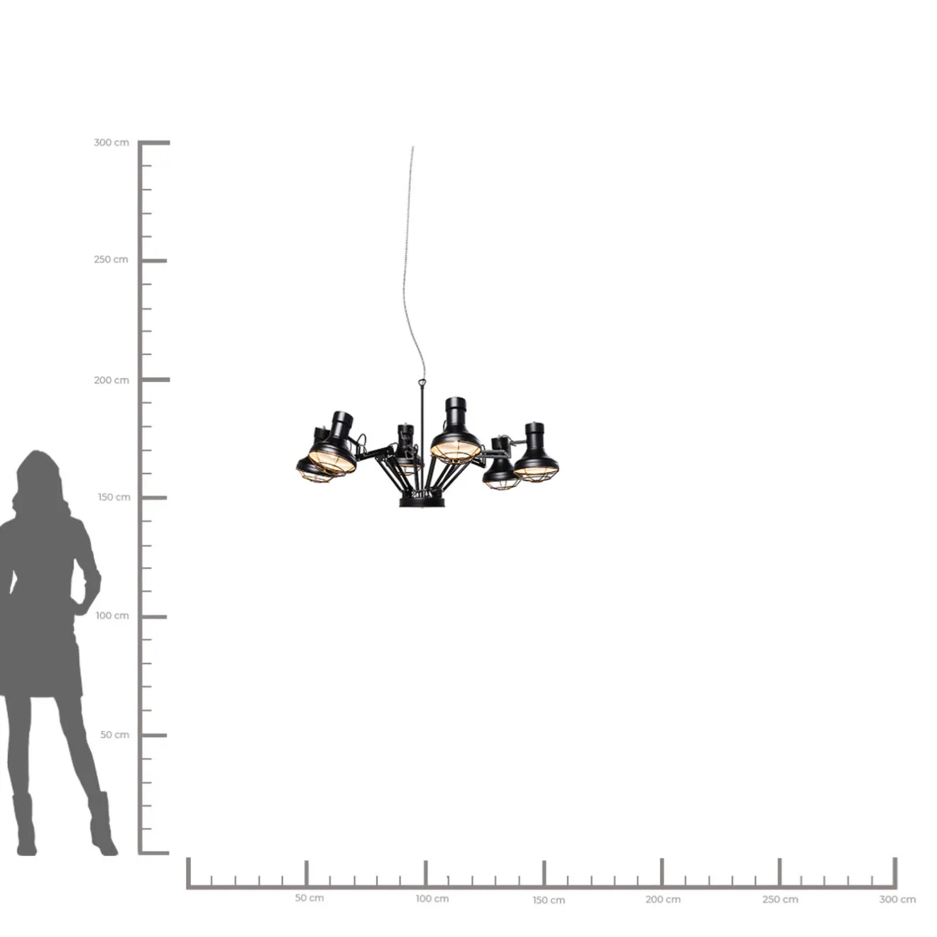 KARE Design Suspensions|Suspension Spider Multi 6