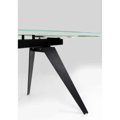 KARE Design Tables Extensibles|Table A Rallonges Amsterdam Look Marbre 160(40+40)