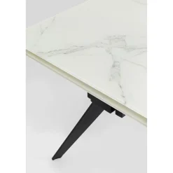 KARE Design Tables Extensibles|Table A Rallonges Amsterdam Look Marbre 160(40+40)