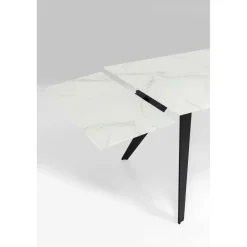KARE Design Tables Extensibles|Table A Rallonges Amsterdam Look Marbre 160(40+40)