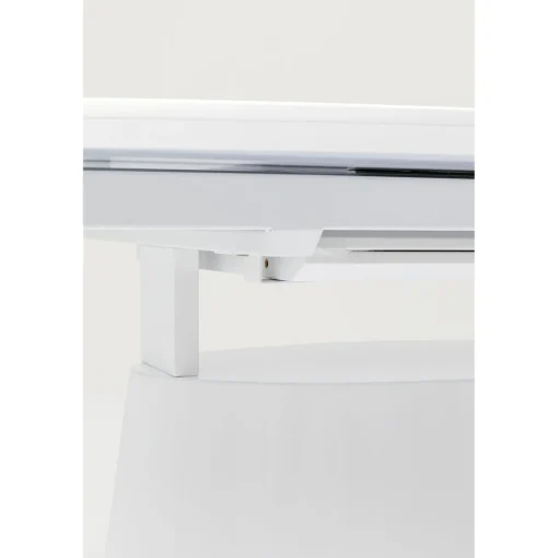 KARE Design Tables Extensibles|Table A Rallonges Benvenuto Blanche 200(50)X110Cm