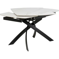 KARE Design Tables Extensibles|Table A Rallonges Twist Onyx 120(30+30)X90Cm