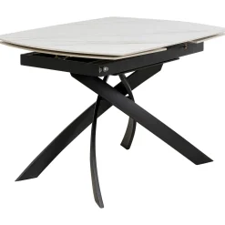 KARE Design Tables Extensibles|Table A Rallonges Twist Onyx 120(30+30)X90Cm