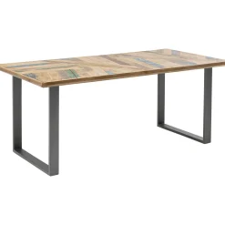 KARE Design Tables À Manger|Table Abstract Acier Brut 180X90