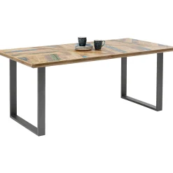 KARE Design Tables À Manger|Table Abstract Acier Brut 180X90