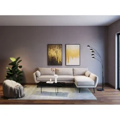 KARE Design Tables Basses|Table Basse Aspen Noir 100X40
