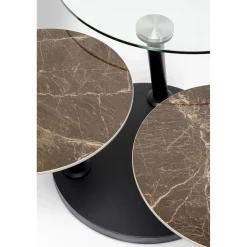 KARE Design Tables Basses|Table Basse Avignon 80 (+124)X80Cm