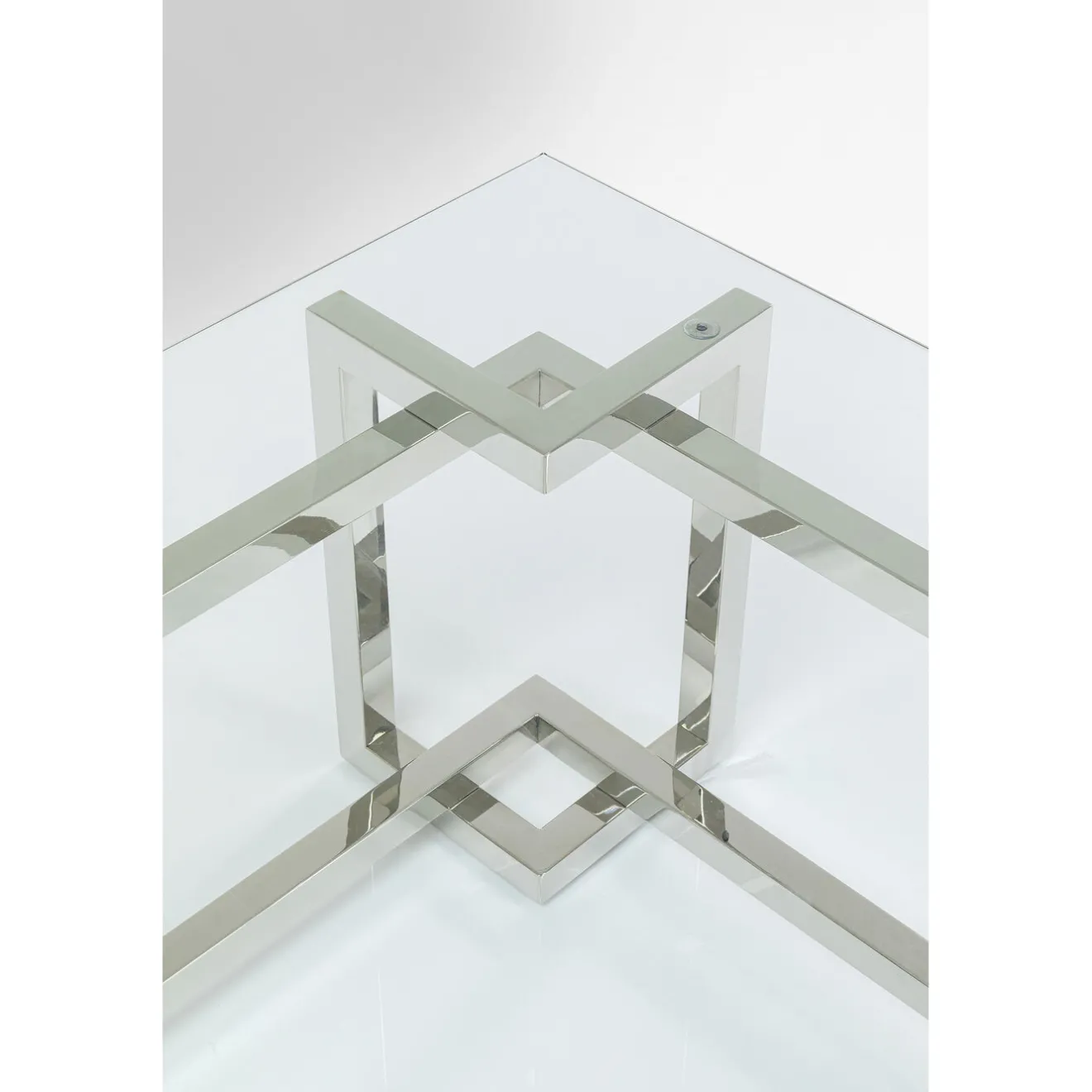 KARE Design Tables Basses|Table Basse Clara Argente 120X120Cm